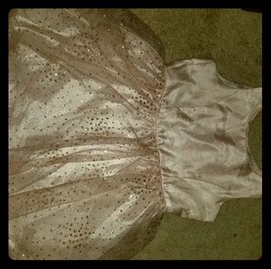 Girls, Cat & Jack, Pink Glittery Tu-Tu Dress